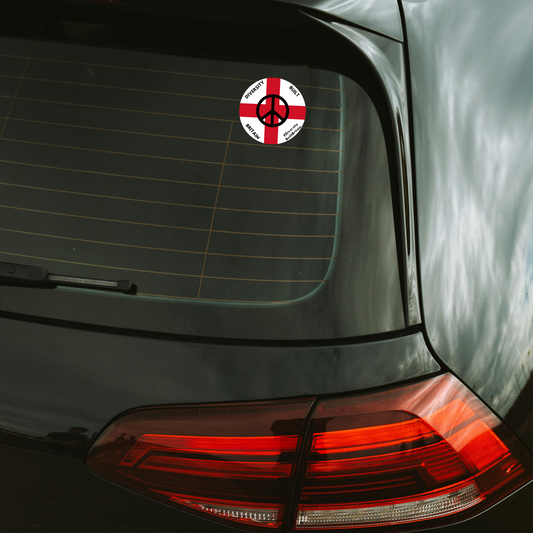 Diversity Built Britain 'Peace' Windscreen Decal