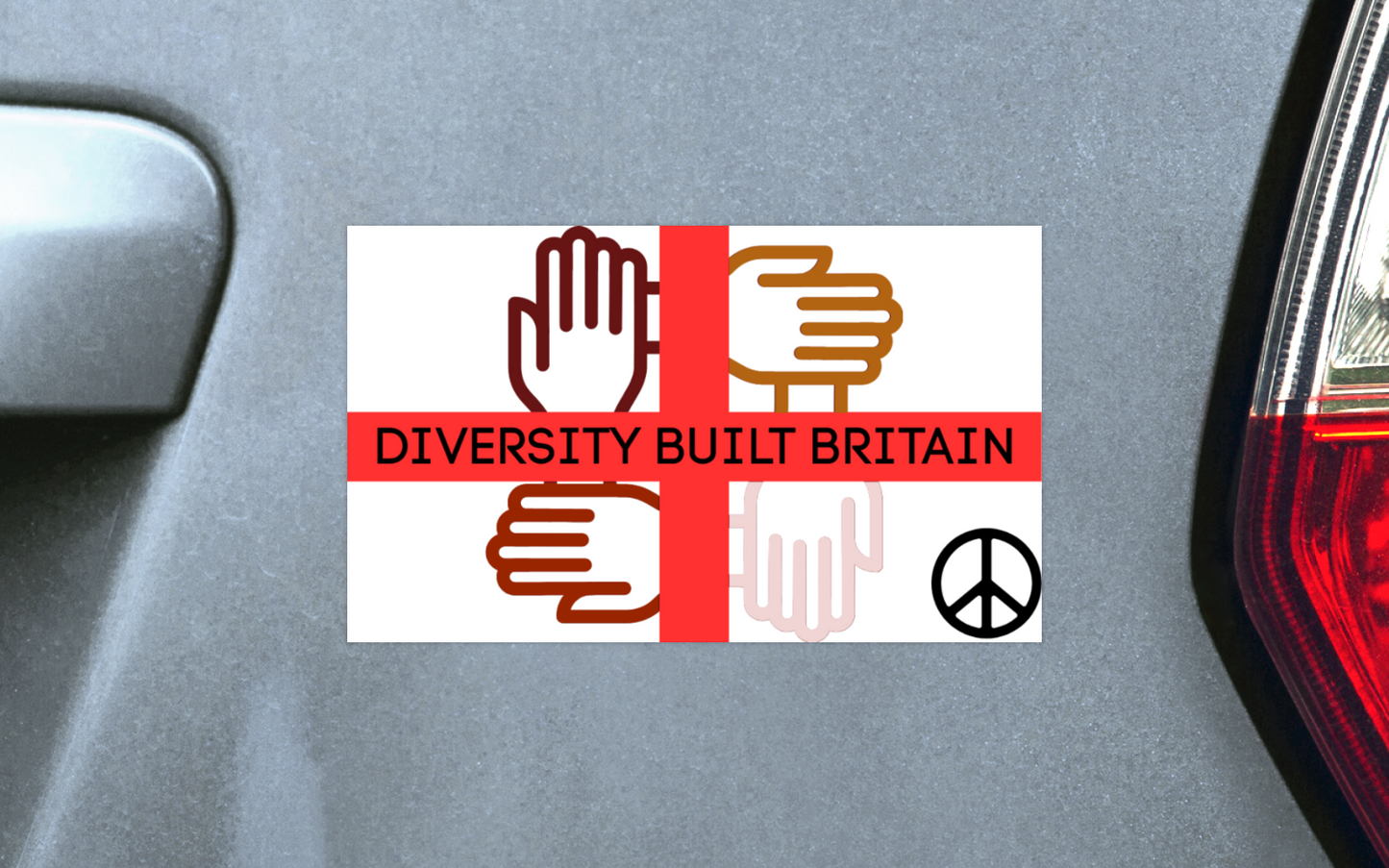 Diversity Built Britain 'Unity' Bumper Decal