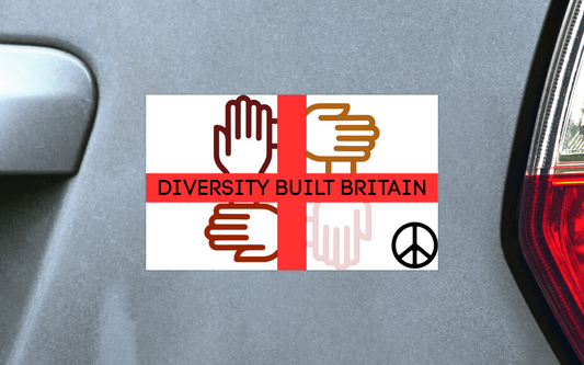 Diversity Built Britain 'Unity' Bumper Decal